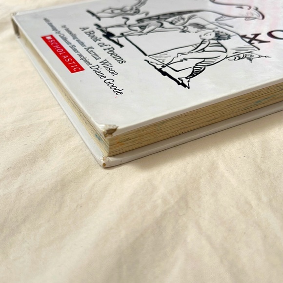 Outside the Box; A book of poems by best-selling author Karma Wilson. Hardcover - Picture 3 of 3